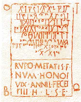 L'inscription bilingue punico-latine de Guelaât Bou Sbaâ