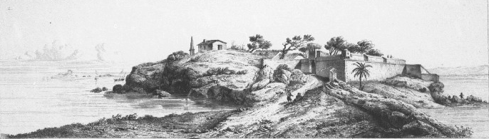Photo©Exploration scientifique de l'Algérie. Archéologie.Djidjelli- Le Fort Duquesne 19e siècle