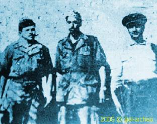 Dekhli Mokhtar et deux de ses compagnons