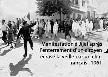 Manifestation à Jijel en 1961