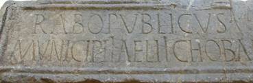 L'inscription du rabo