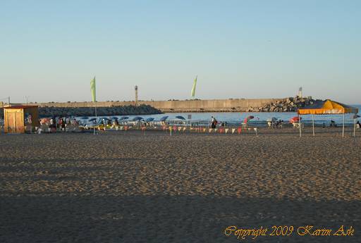 La plage de Jijel